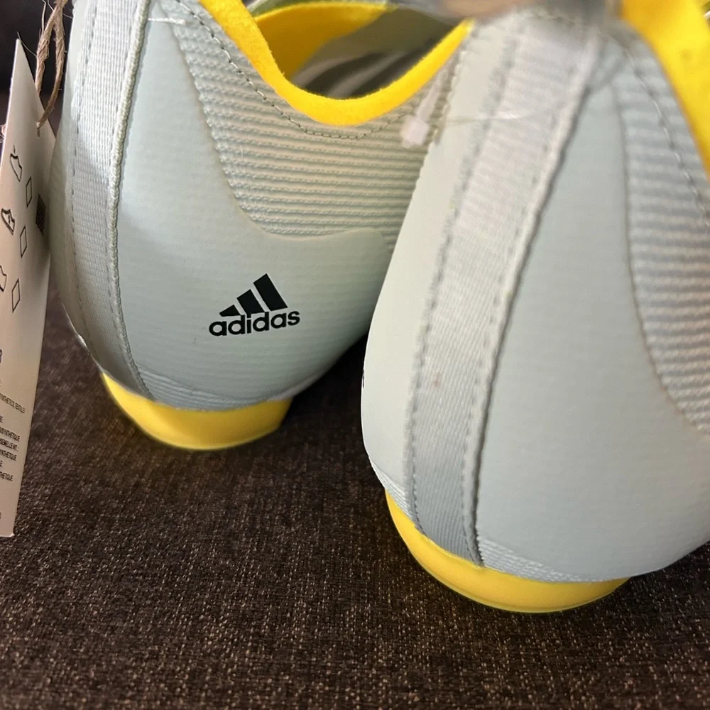 ($150) Adidas The Indoor Cycling Shoe Mens 9.5 / Womens 10.5 Green Yellow GX1668